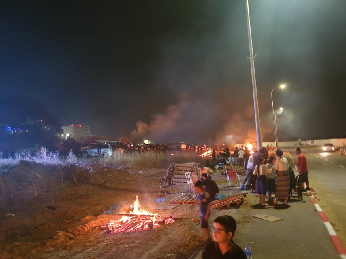 ל&quot;ג בעומר באשדוד. צילום: אשדוד נט