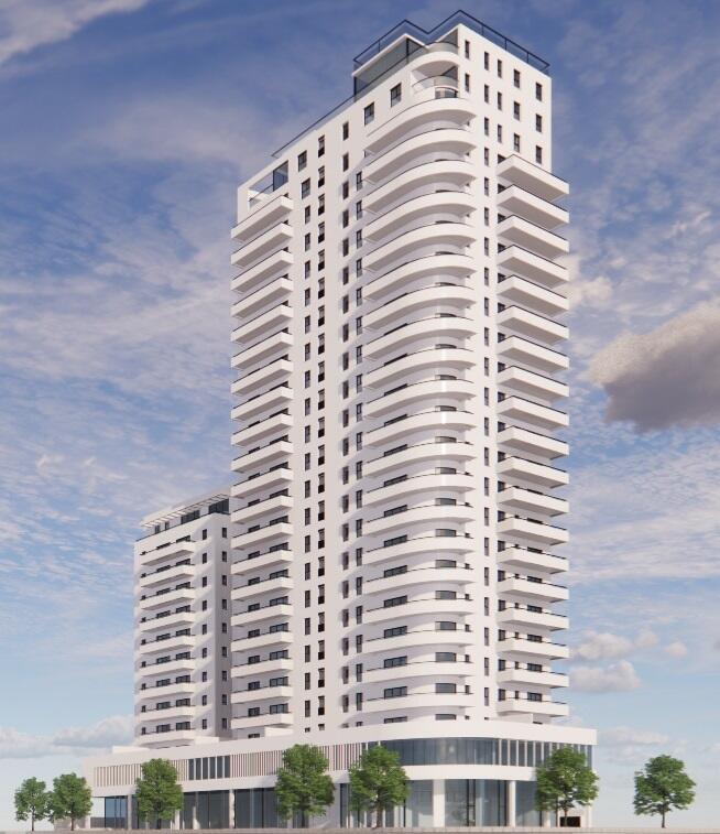 מתחם הרב מימון בבת ים(הדמייה: אילן פיבקו אדריכלים)