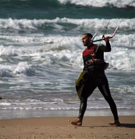 ברק ז&quot;ל בחוף בת ים (מתוך אתר הגיוס, באדיבות המשפחה)