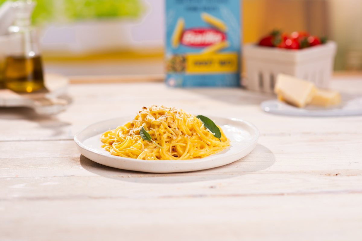 מתכון לספגטי ברוטב דלעת באדיבות ברילה צילום לירן קפל