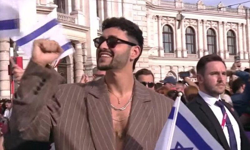 נועם בתן בטקס הפתיחה צילום: חשבון היוטיוב הרשמי של האירוויזיון