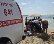 בתוך פחות מיממה: שוב פעולות החייאה בטובע בחוף בבת ים