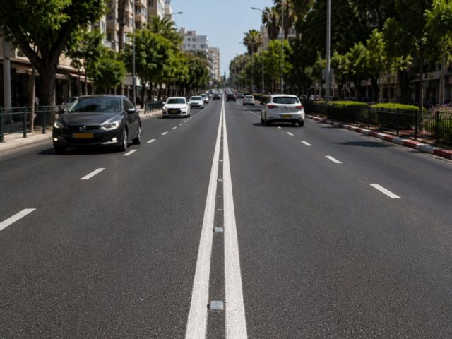 קו הפרדה רצוף