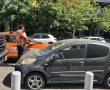 הרכב נפל בזמן החלפת גלגל: בן 46 נפצע בבת ים