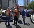 חמישה נפגעים בתאונה בבת ים: בן 50 נפצע בינוני